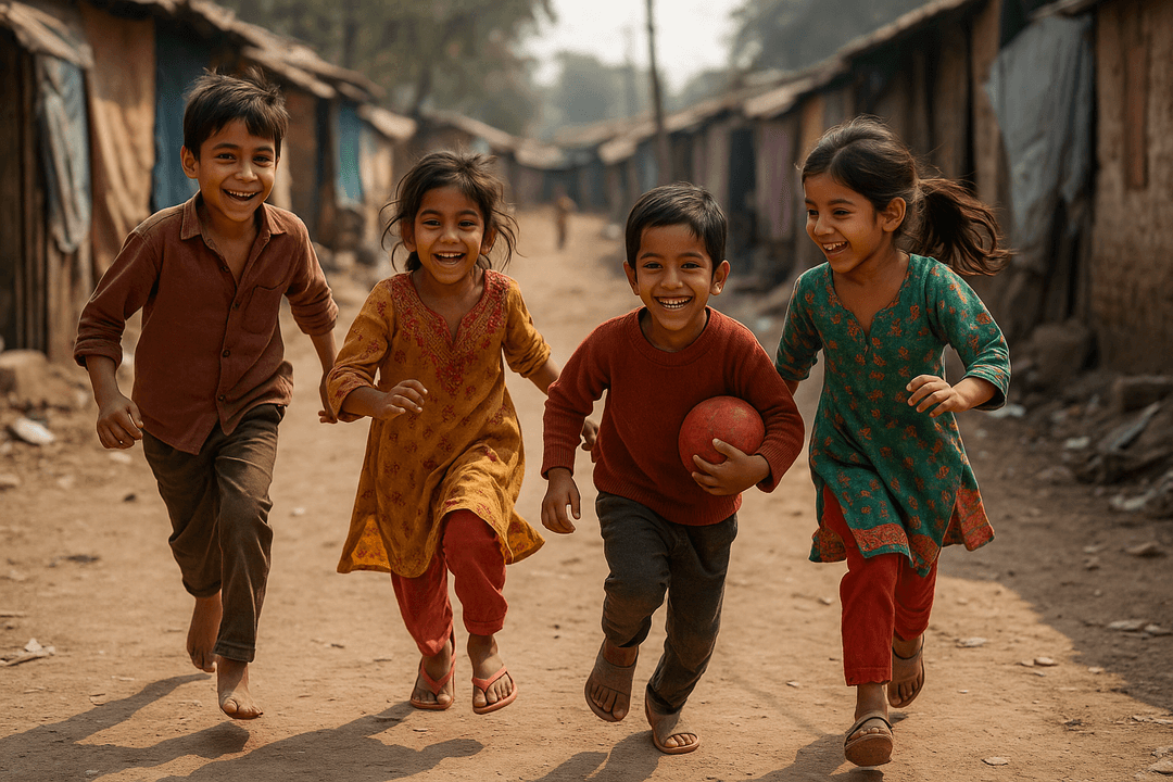 Children together